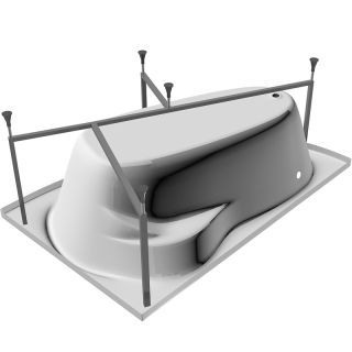 Акриловая ванна Relisan Ariadna 170x110 L Гл000000537 без гидромассажа